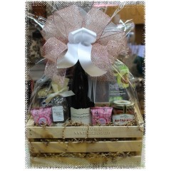 Local Wine & Gourmet Sweet & Savory Gift Basket - Creston BC Gift Basket Delivery